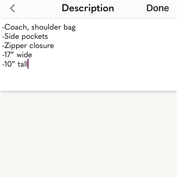 Coach authentic shoulder bag - Picture 9 of 12